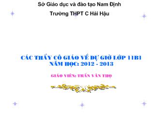 Bài giảng tiết 85: Chiều tối (Mộ)_ Hồ Chí Minh