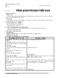 Giáo án Ngữ văn 10 – cơ bản (GV: Nguyễn Thị Thủy Tiên)