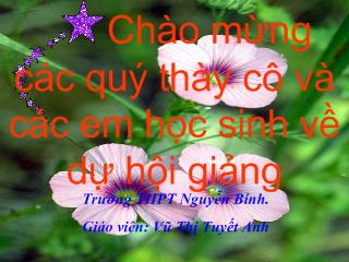 Giáo án ngữ văn 12 - Tiết 67: Những đứa con trong gia đình của Nguyễn Thi