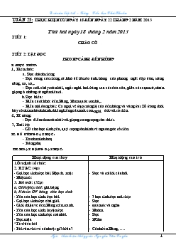 Giáo án lớp 5A - Trường tiểu học Thái Thuần