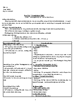 Giáo án ngữ văn 11, từ tiết 1 đến tiết 120