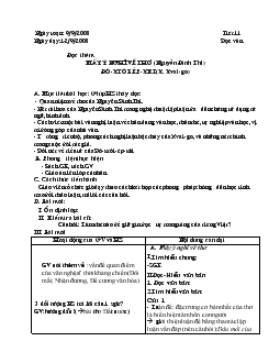 Giáo án ngữ văn 12 - Bài đọc thêm: Mấy ý nghĩ về thơ (Nguyễn Đình Thi) đô-xtôi-ép-xki (x. xvai-gơ)
