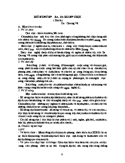 Giáo án Ngữ văn 12 - Hồn trương ba, da hàng thịt (trích) - Tác giả Lưu Quang Vũ