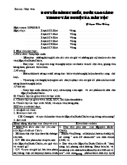 Giáo án Ngữ văn 12 - Tiết 11: Đọc văn nguyễn đình chiểu, ngôi sao sáng trong văn nghệ của dân tộc - Phạm Văn Đồng