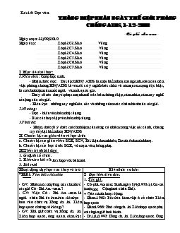 Giáo án Ngữ văn 12 - Tiết 16: đọc văn thông điệp nhân ngày thế giới phòng chống AIDS, 1-12-2003 - Cô- phi- an- nan
