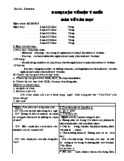 Giáo án Ngữ văn 12 - Tiết 21: Làm văn nghị luận về một ý kiến bàn về văn học