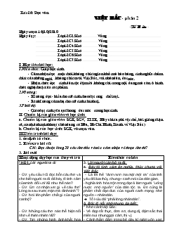 Giáo án Ngữ văn 12 - Tiết 26: Đọc văn việt bắc (phần 2) - Tố Hữu