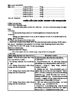 Giáo án Ngữ văn 12 - Tiết 48: làm văn: Chữa lỗi lập luận trong văn nghị luận