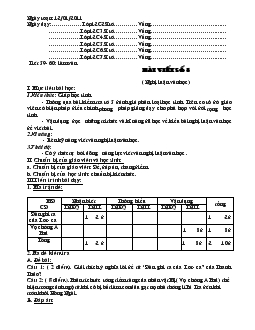 Giáo án Ngữ văn 12 - Tiết 59- 60: Làm văn bài viết số 5 (nghị luận văn học)