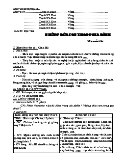 Giáo án Ngữ văn 12 - Tiết 67: Đọc văn những đứa con trong gia đình - Nguyễn Thi