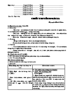 Giáo án Ngữ văn 12 - Tiết 71: Đọc văn chiếc thuyền ngoài xa - Nguyễn Minh Châu
