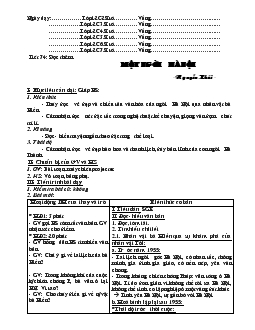 Giáo án Ngữ văn 12 - Tiết 74: đọc thêm Một người Hà Nội - Nguyễn Khải