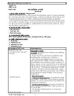 Giáo án ngữ văn 12 - Tuần 29 đến tuần 25 (TRường THPT Quang Trung)