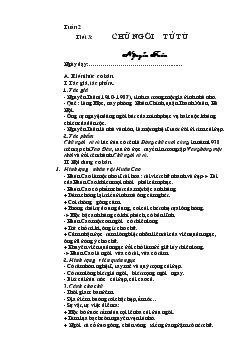 Giáo án ôn thi tốt nghiệp Ngữ văn 12 - Tuần 2, 4, 6