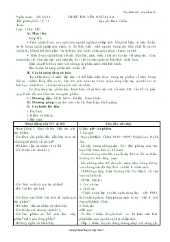 Giáo án văn 12 - Bài Chiếc thuyền ngoài xa của Nguyễn Minh Châu (Tiết 70, 71)