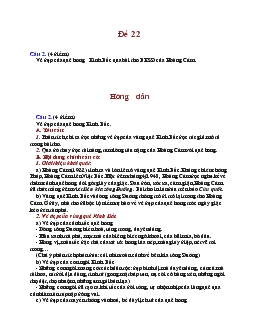 Tài liệu khảo môn Văn - Đề 21