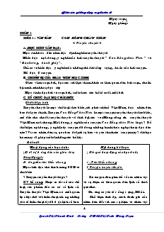 Giáo án giảng dạy ngữ văn 6