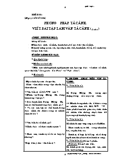 Giáo án Ngữ văn 6 - Học kỳ II năm 2006