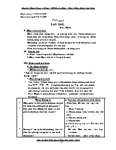 Giáo án Ngữ văn 6 - Tiết 114: Lao xao - Duy Khán