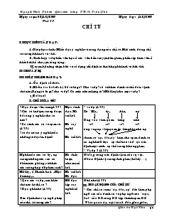Giáo án Ngữ văn 6 - Tiết 57 đến tiết 61 - Nguyễn Đình Thành - Giáo viên trường THCS Trần Phú