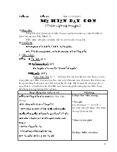 Giáo án Ngữ văn 6 - Tiết 62: Mẹ hiền dạy con (trích liệt nữ truyện)