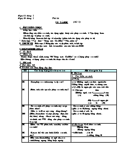 Giáo án Ngữ văn 6 - Tiết 86: So sánh (tiết 2)