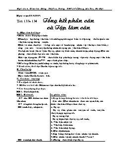 Giáo án Ngữ văn 6 - Trường THCS Cổ Đông, Sơn Tây, Hà Nội