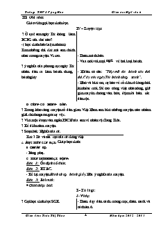 Giáo án: Ngữ văn 6 - Trường: THCS Cộng Hòa