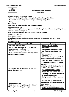 Giáo án Ngữ văn 6 - Trường THCS Phong Bắc - Năm học: 2012 - 2013