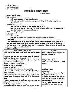 Giáo án Ngữ văn 6 - Tuần 1 - Tiết 1: Con rồng cháu tiên (truyền thuyết)