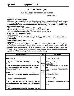 Giáo án Ngữ văn 6 - Tuần 22 – Tiết 81, 82