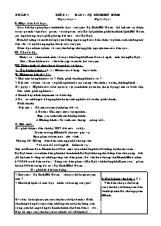 Giáo án Ngữ văn 6 - Tuần 4