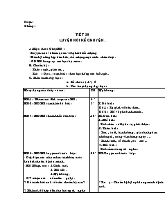 Giáo án Ngữ văn 6 - Tuần 8