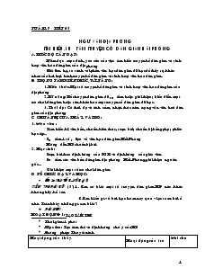Giáo án Tuần 17 - Tiết 65: Ngữ văn địa phương tìm hiểu, sưu tầm truyện cổ dân gian Hải Phòng