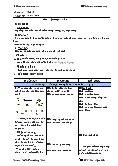 Giáo án Hình học 6 - Tuần 16