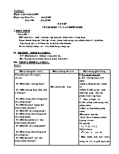 Giáo án phụ đạo Toán 6 - Tuần 12