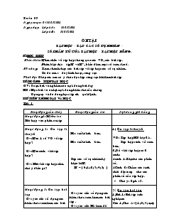 Giáo án phụ đạo Toán 6 - Tuần 7