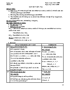Giáo án Số học 6 - Tuần: 11 - Tiết 32: Luyện tập (Tiết 1)