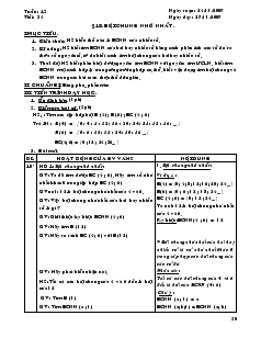 Giáo án Số học 6 - Tuần: 12 - Tiết 34: Bội chung nhỏ nhất