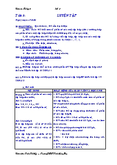 Giáo án Toán học lớp 6 - Tiết 5: Luyện tập