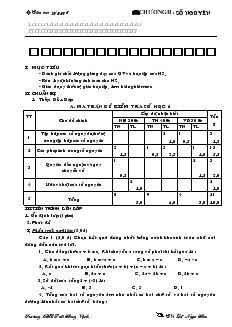 Giáo án Toán lớp 6 - Tuần 23, tiết 68