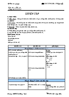 Giáo án Toán lớp 6 - Tuần 26, tiết 76