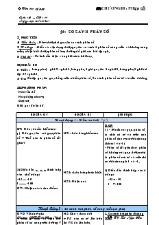 Giáo án Toán lớp 6 - Tuần 26, tiết 77