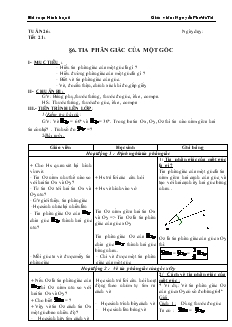 Giáo án Toán 6 - Tuần 26 đến tuần 29