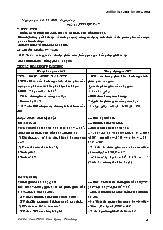 Giáo án Toán học lớp 6 - Hình học - Tiết 22: Luyện tập