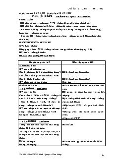 Giáo án Toán học lớp 6 - Hình học - Tiết 3 - Bài 3: Đường thẳng đi qua hai điểm