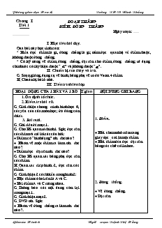 Giáo án Toán học lớp 6 - Hình học - Trường THCS Ninh Thắng