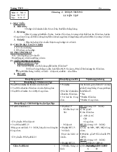 Giáo án Toán học lớp 6 - Hình học - Tuần 6 đến tuần 10