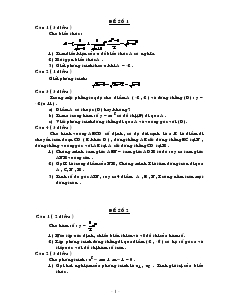 200 đề vào lớp 10