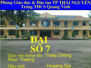 Bài giảng Toán 7 - Tiết 17 - Bài 11: Số vô tỉ - khái niệm về căn bậc hai